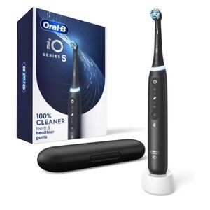 Oral-B iO Series 5 Rechargeable Electric Toothbrush with Visible Pressure Sensor